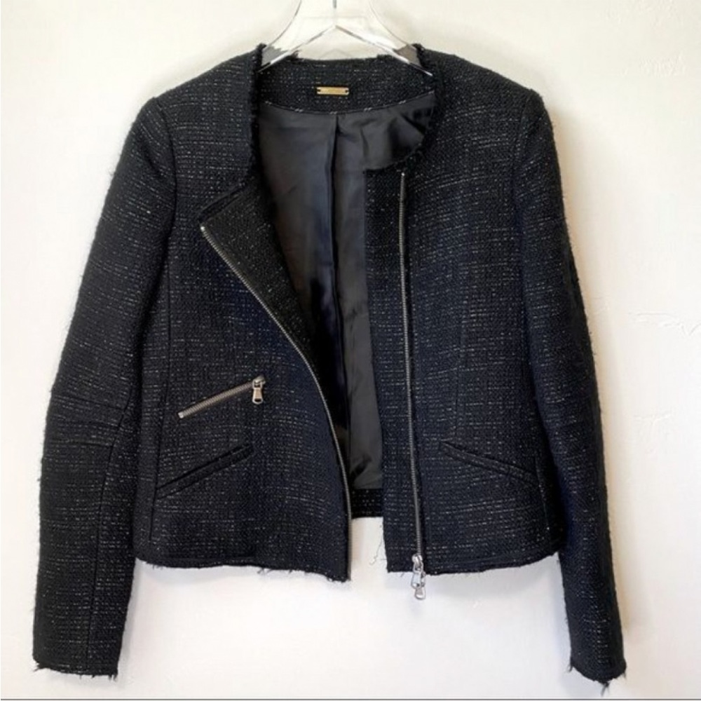 Rebecca Minkoff tweed jacket blazer size 4